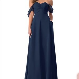 Azazie Juna Dark Navy Dress